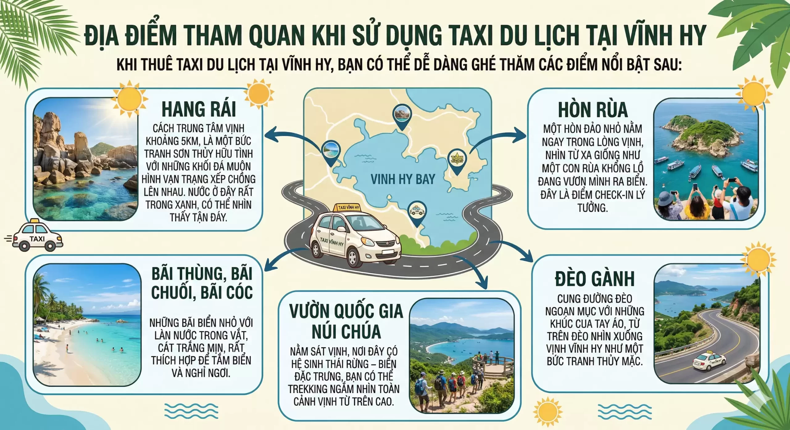 Taxi Du Lịch Tại Vĩnh Hy