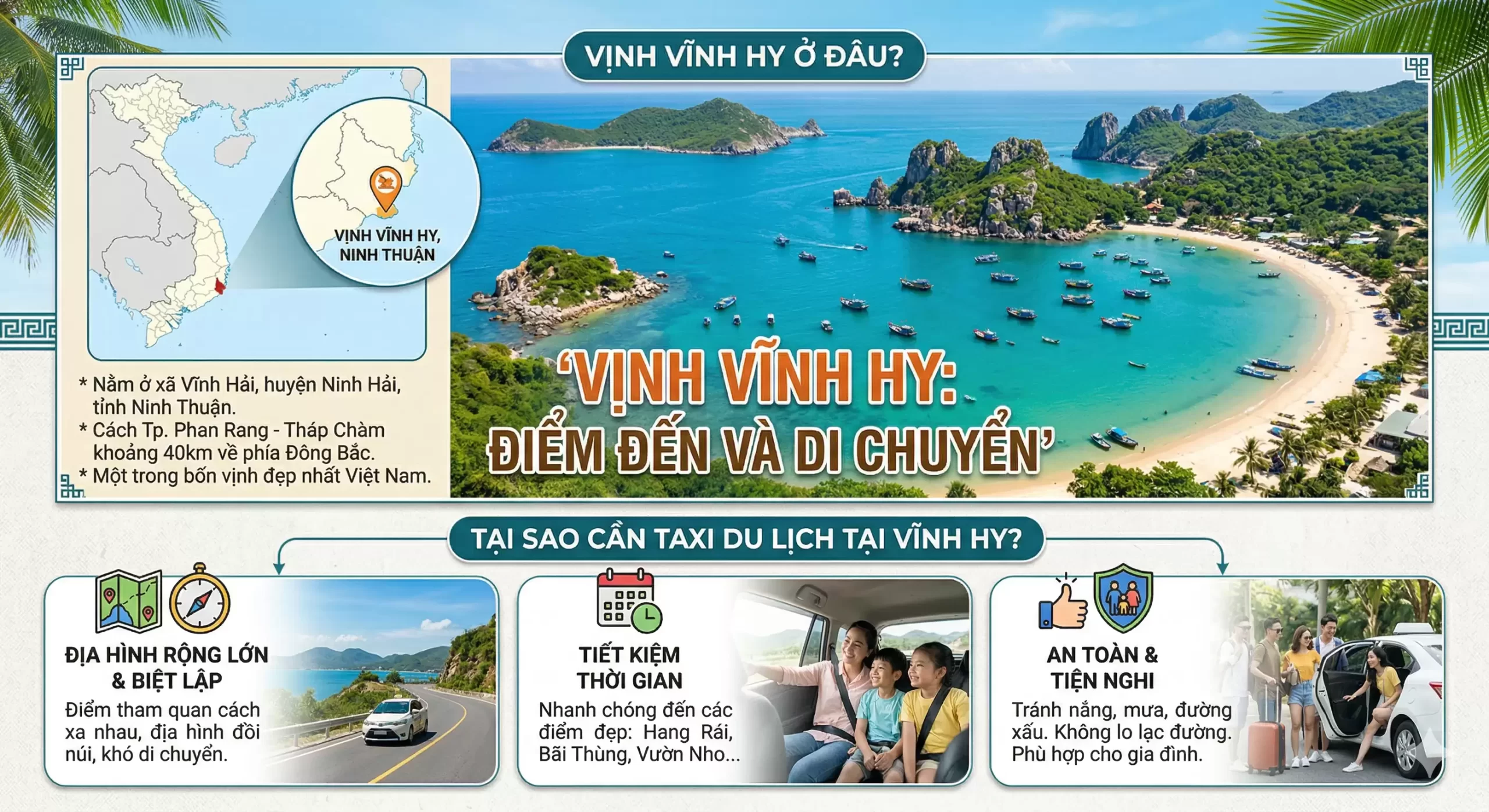 Taxi Du Lịch Tại Vĩnh Hy